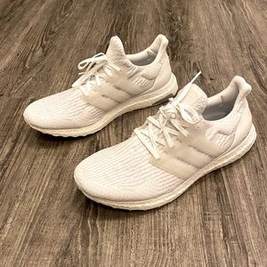 Men’s Adidas UltraBoost in triple white